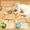 soodyoow Pack of 3 Cat Biting Rope and 4 Catnip