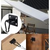YINKE Pad Eye Hook Ceiling Hook Wall Shade Mounting Hardware