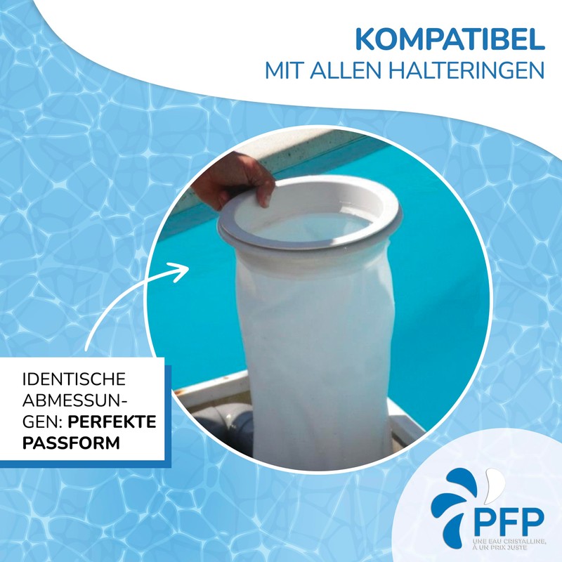 PFP Filter Bag Compatible with Desjoyaux Pool, Filter Bag for