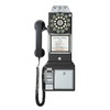 Crosley CR56-BK 1950's Payphone with Push Button Technology, Black
