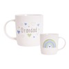 YöL New Grandparents Mugs Set Grandma Grandad Newborn New Bone