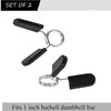 Dumbbell Spring Clips Barbell Collar Clamps 1 inch Dumbbell Circlips