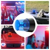 GAGIRA 2Pcs Blue Rotating Strobe Light, Battery Operated 360 Degree