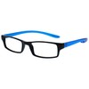 UV Reader Schwarz Leuchtend Blauen Nacken-Lesebrille Wert 2er-Pack Frauen Herren