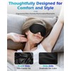Silk Cordless Heated Eye Mask, Washable Heat Eye Compress for
