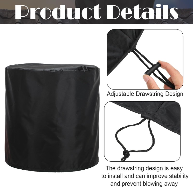 4 Pack Wind Turbine Roof Vent Cover 20" x 20"