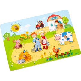 Haba Inlegpuzzel Op de boerderij