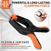 HORUSDY 16-Pack Spring Clamps Heavy Duty, 3-inch Mini Clamps for