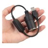 Cargador De Carro Cenicero Usb 4 En 1
