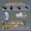 NICEDACK Bicycle Axle Adapter for M12 x 1.25 Full Axle,