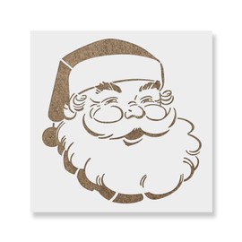 Santa Claus Stencil - Reusable Stencils for Painting - Available in Large and Small Sizes