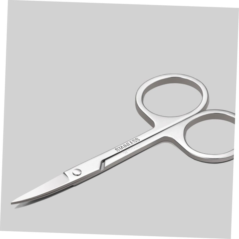 FOMIYES Stainless Steel Eyebrow Grooming Kit Durable Brow Scissors Precision