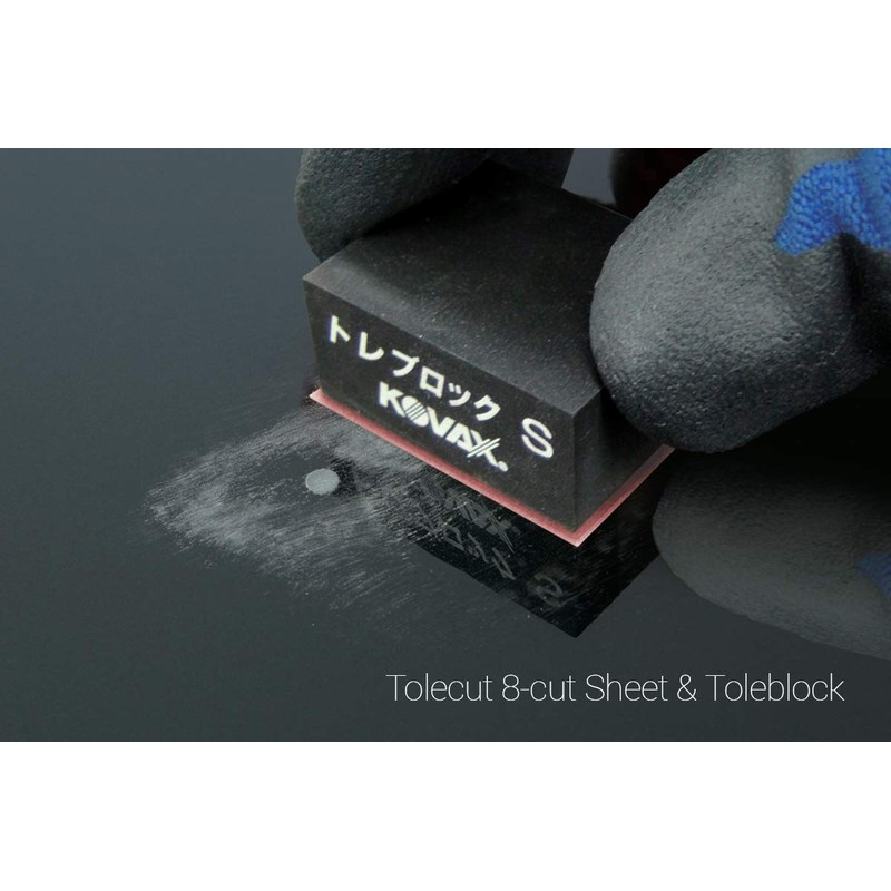 Tolecut PSA 8-Cut Block Sanding Sheets Yellow K-800 191-1527 25