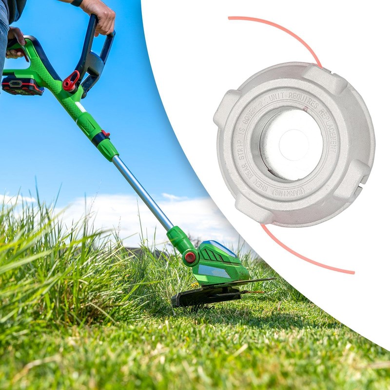 Perfk Strimmer Head Grass Eater Head Replacement, String Strimmer Head,