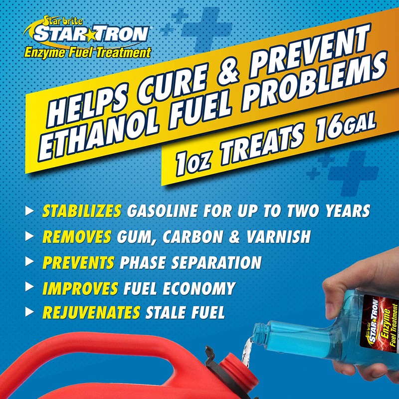 STAR BRITE Star Tron Enzyme Fuel Treatment - Concentrated Gasoline