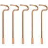 Bedroom/Bathroom Door Emergency Keys Compatible with Kwikset Interior Levers and