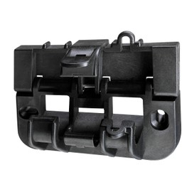Masterplug Cord Reel Wall Hanging Bracket, Secure Lockable Storage Mount - Black