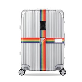 SANTREST Travel Luggage Strap Adjustable Suitcase Packing Belt with TSA Combination Lock