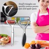 Denipry Vegetable Peeler for Kitchen, Fruit Potato Carrot Apple Peeler,Y
