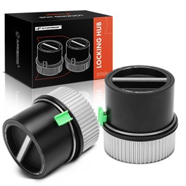 A-Premium 4WD Manual Locking Hub Actuator Compatible with Ford F-250 Super Duty/F-350 Super Duty 2001-2004, Expedition, Excursion & Lincoln Navigator, Front Driver and Passenger Side, 2-PC Set