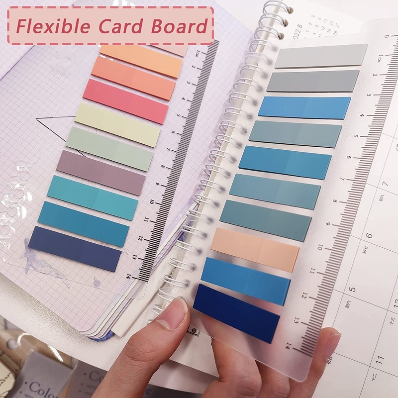 800Pcs Book Tabs Sticky Index Tabs Writable Labels Note Tabs