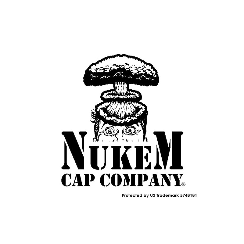 Canadian Maple Leaf - Mesh Trucker Cap Hat, Black