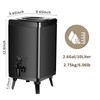 Insulated Beverage Dispenser,AGKTER,Thermal Hot and Cold Beverage Dispenser 10L 2.6Gal