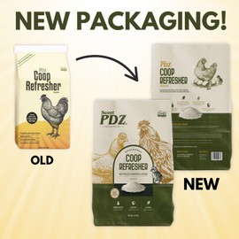 Sweet PDZ - Coop Refresher - Zeolite Odor Eliminator - Essential Chicken Coop Accessory - 10 lbs