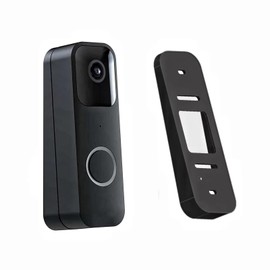 CAMGJORT Video Doorbell Wedge Mount – Black