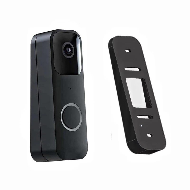 CAMGJORT Video Doorbell Wedge Mount – Black