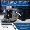 Anglechic 4 Set Trailer Hitch Pin & Clip with Grooved