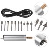WOONEKY 2-in-1 Electric Drilling Polishing Tool Set Low Speed Mini