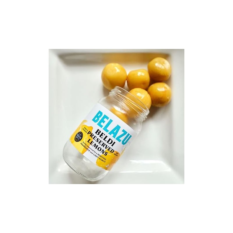 Belazu - Preserved Beldi Pickled Lemons - 360gm (Pack of