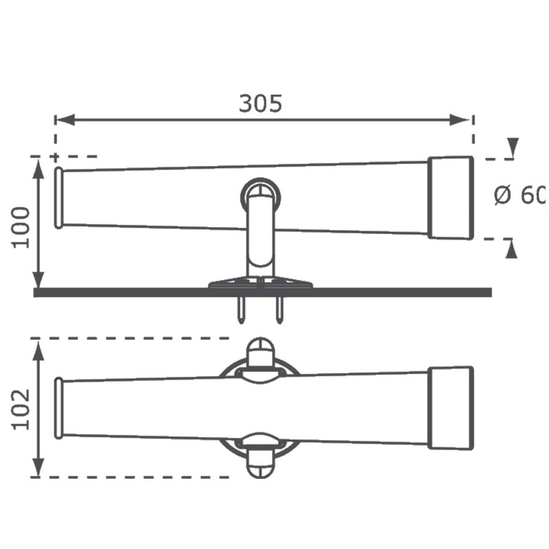 Telescope Play Tower Telescope (Grey)