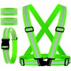 Reflective Vest,4 Pack Light Up Running Gear with Reflector Armbands,High