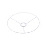 sourcing map Lamp Shade Ring, 300mm Dia. Lampshade Holder Frame