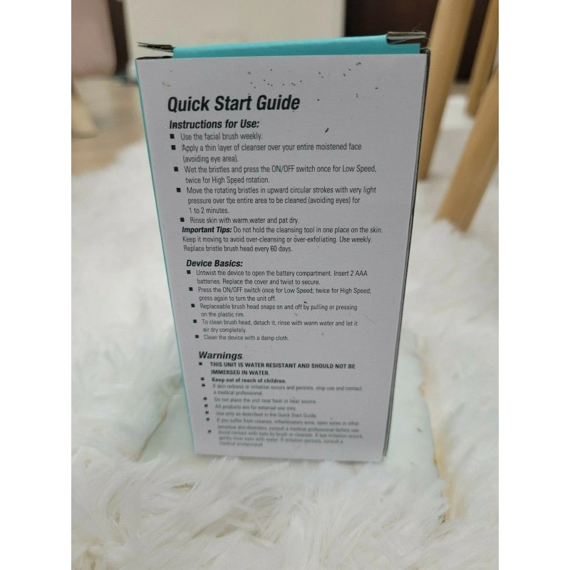 Proactiv pore cleansing brush 360 rotation variable speeds. FREE SHIPPING.