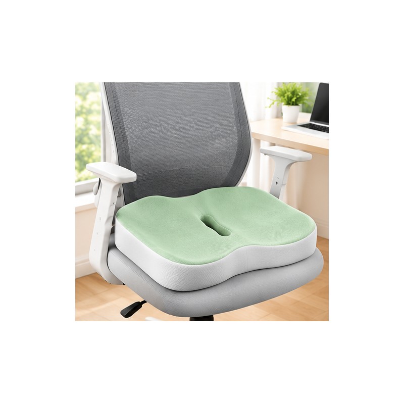 Ergonomic Memory Foam Seat Cushion for Office and Car –