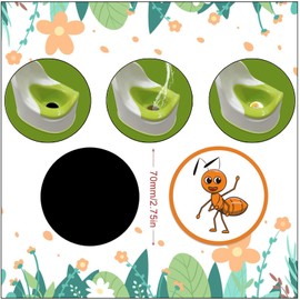 Pack of 20 Potty Training Stickers, Potty Training, Colour Changing Pee Stickers, Interesting Potty Stickers for Boys and Girls, Reusable Stickers with 20 Patterns, Animal Cartoon Animal