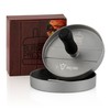 BBQ-Toro Aluminium burger press, diameter 11.8 cm, grey, meat shaper,