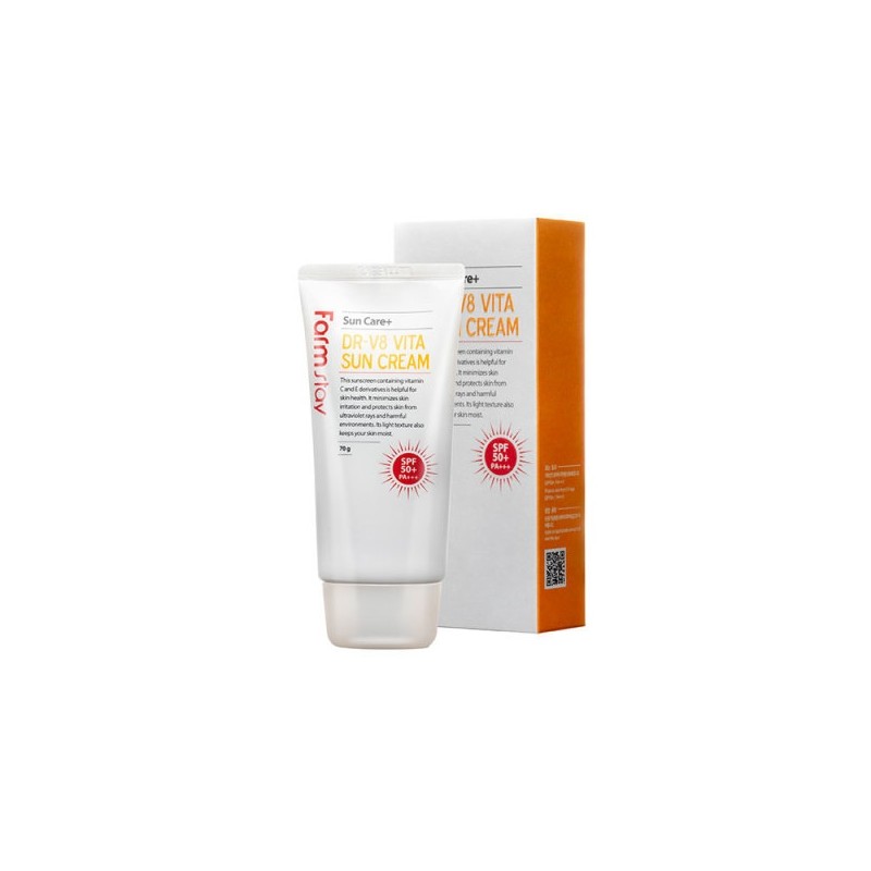 Farmstay Doctor V8 Vita Sunscreen 70g / 팜스테이 닥터 브이8