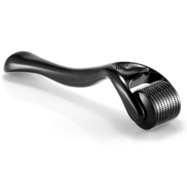 Beard Roller 0.5 mm, Derma Roller Hair with 540 Needles, Beard Roller Beard Growth, Beard Roller for Hair Loss, Microneedling for Skin, Wrinkles, Beard Growth, Hair Care for Men and Women