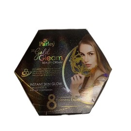 Parley Gold Gleam Beauty Cream – Instant Skin Glow, Radiance & Brightening Face Cream for Smooth, Even-Toned Skin – 30g Skincare