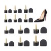 12 Pairs of Replacement Heels, Heel Tips for High Heels,