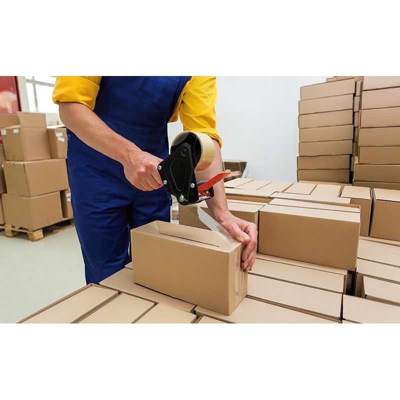 BIGtec 24 Rolls Parcel Tape Packing Tape Packaging Tape Cardboard