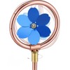 Metal Flower Sprinkler Head,Dual-Purpose Garden Decor & 360° Lawn Irrigation