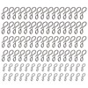 Be In Your Mind 90 Pieces Fly Fishing Snaps Stainless