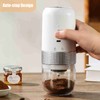 Coffee Grinder Adjustable Grinding Auto Stop USB Rechargeable Electric Coffee
