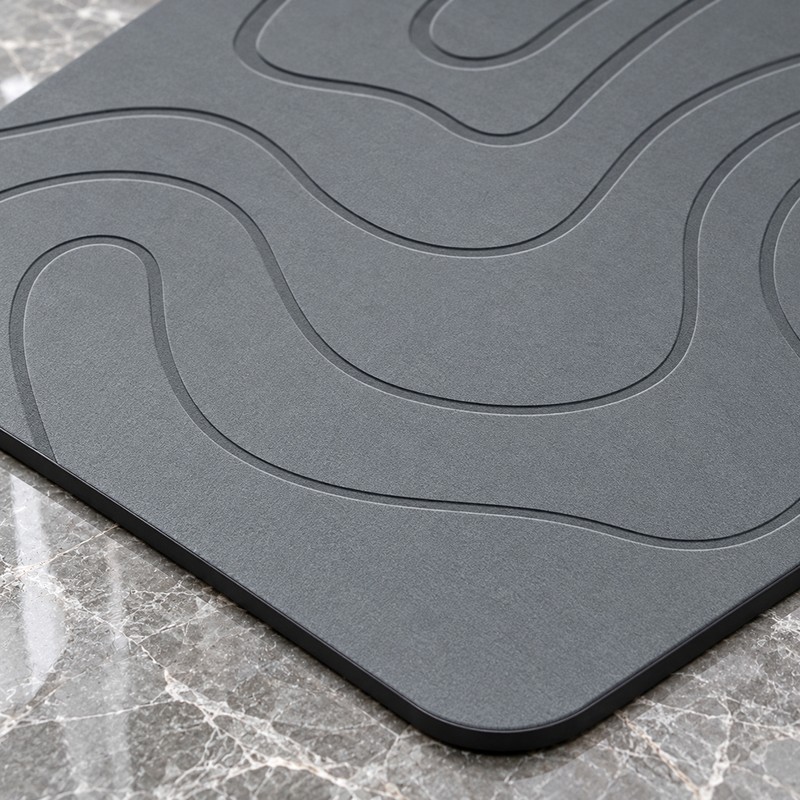 Diatomite Bath Drying Mat – Soft Quick-Dry Absorbent Non-Slip Bathroom