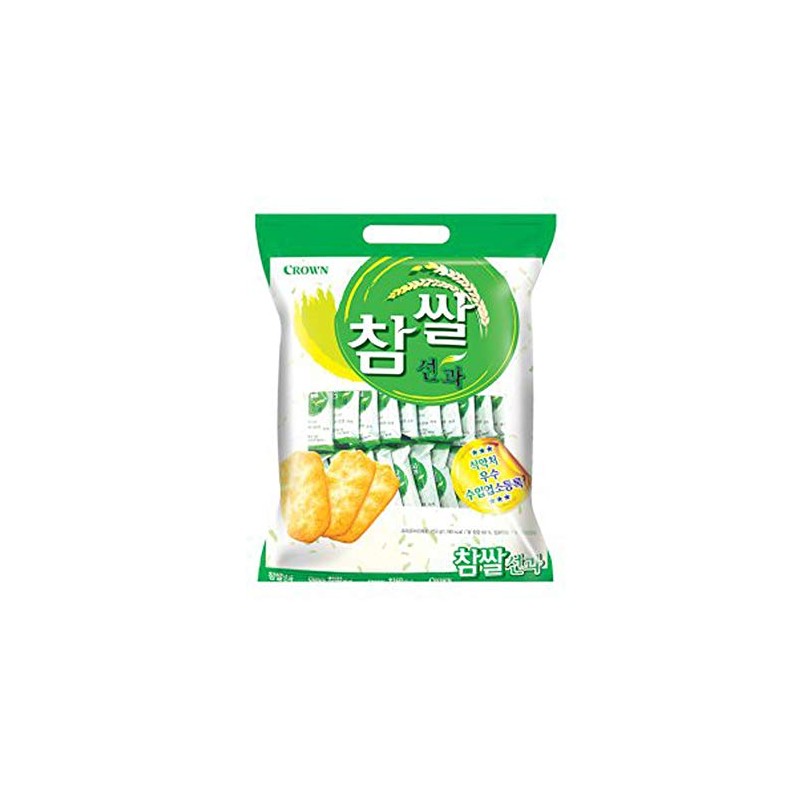Crown Chamssal Seongwa 115g 참쌀선과 Korean Rice Cracker